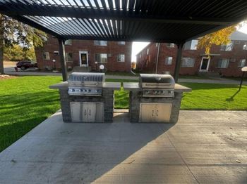 Outdoor grilling & picnic pavilion